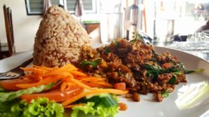 Dish 1 at Pai Vegetarian in Pai