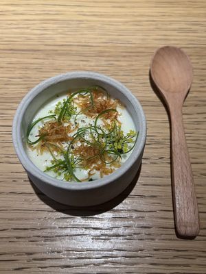 New harvest potato   at Grön Restaurant in Helsinki