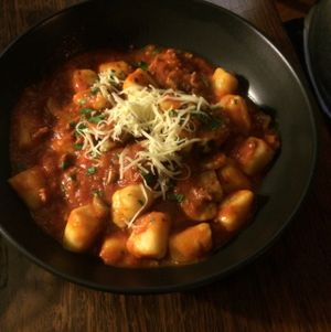 gnocchi  at Osteria Italiana in Clifton Hill