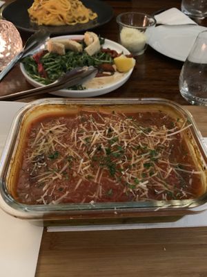 Cannelloni. Not bad   at Osteria Italiana in Clifton Hill