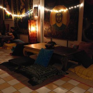 chilled out lounge at Lost Lounge in Chiang Mai