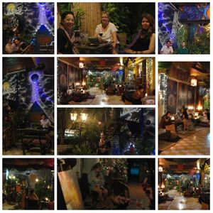 Happy Wall Here at Lost Lounge in Chiang Mai