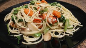 Spaghetti ThAI sTYLESSS!! at Lost Lounge in Chiang Mai