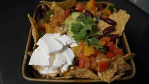 nACHOS bABY!! at Lost Lounge in Chiang Mai