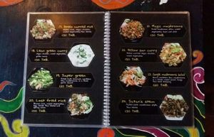 Menu 3 at Lost Lounge in Chiang Mai