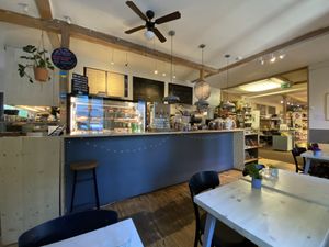 Bakery counter  at NOP in Tallinn