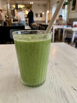 Smoothie was well balanced and tasty  at NOP in Tallinn
