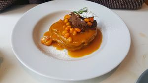 Pancakes at NOP in Tallinn