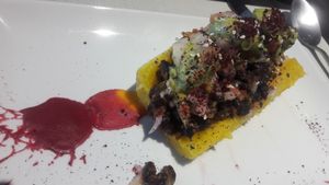 platano relleno at Hip Cuisine in Panama City