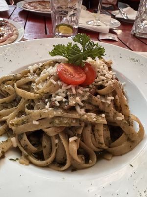 Vegan Creamy Pesti  at Piola in Playa Del Carmen