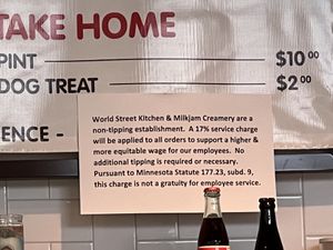   at Milkjam Creamery in Minneapolis