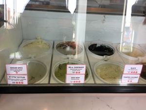 Check those vegan choices! at Milkjam Creamery in Minneapolis