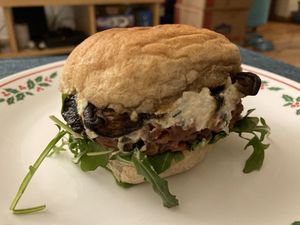 The Long Haul Burger at Reverie Cafe + Bar in Minneapolis