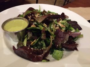 big green salad at Reverie Cafe + Bar in Minneapolis