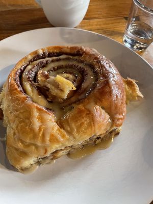 Cinnamon Roll  at Reverie Cafe + Bar in Minneapolis