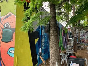 Mural  at Reverie Cafe + Bar in Minneapolis