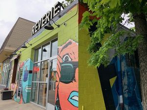 Mural  at Reverie Cafe + Bar in Minneapolis