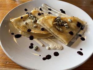 Crepe  at Reverie Cafe + Bar in Minneapolis