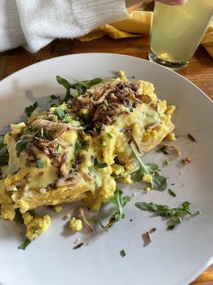 Benedict  at Reverie Cafe + Bar in Minneapolis