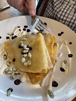 Crepe  at Reverie Cafe + Bar in Minneapolis