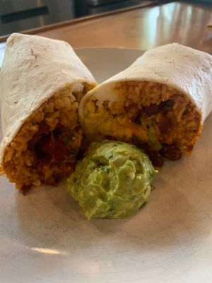 bfast burrooooo  at Reverie Cafe + Bar in Minneapolis