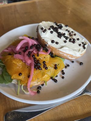 Brunch menu options!  at Reverie Cafe + Bar in Minneapolis