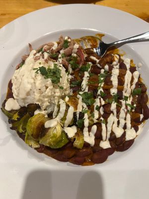 Rice + Beans at Reverie Cafe + Bar in Minneapolis