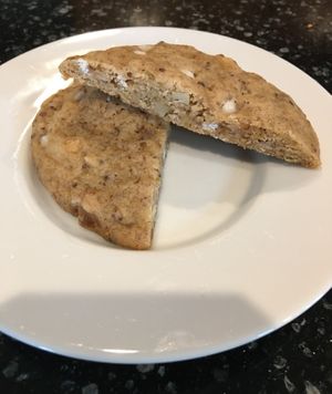 Lemongrass Macadamia Cookie. at Reverie Cafe + Bar in Minneapolis