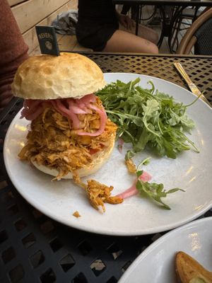 Jackfruit Cuban sandwich   at Reverie Cafe + Bar in Minneapolis