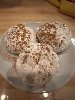 Chocolate beignet   at Reverie Cafe + Bar in Minneapolis