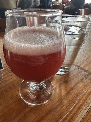 Pineapple upside down Bellini   at Reverie Cafe + Bar in Minneapolis