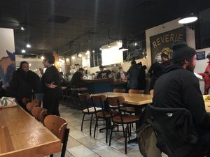 Inside at Reverie Cafe + Bar in Minneapolis