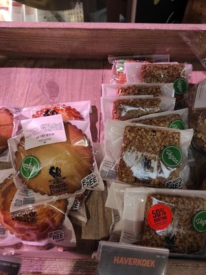 Vegan pastries at EkoPlaza - Ziekerstraat in Nijmegen