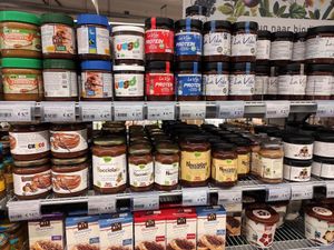 Vegan chocolate spreads at EkoPlaza - Ziekerstraat in Nijmegen