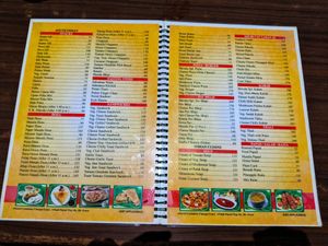 Menu at Shivala at Shivala in Mumbai