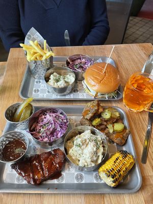 Platter at Lucky Pig - Paradise Palms in Edinburgh
