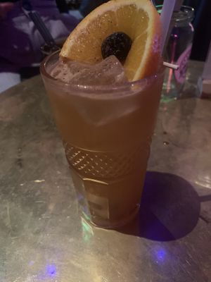 Jamaican rum punch  at Lucky Pig - Paradise Palms in Edinburgh