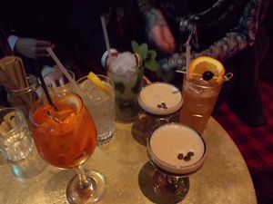 drinks #Veganuary at Lucky Pig - Paradise Palms in Edinburgh