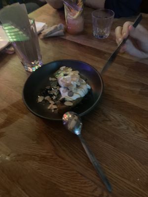 banana bread   at Lucky Pig - Paradise Palms in Edinburgh