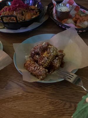 corn ribs  at Lucky Pig - Paradise Palms in Edinburgh