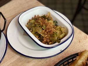 Collard greens - Lucky Pigs-Paradise Palms, Edinburgh  at Lucky Pig - Paradise Palms in Edinburgh