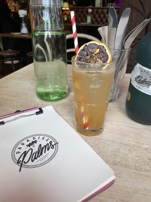 Palms iced tea - Lucky Pigs-Paradise Palms, Edinburgh  at Lucky Pig - Paradise Palms in Edinburgh