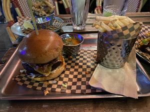 Royale Burger and Fries   at Lucky Pig - Paradise Palms in Edinburgh