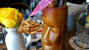 Cocktails at Lucky Pig - Paradise Palms in Edinburgh