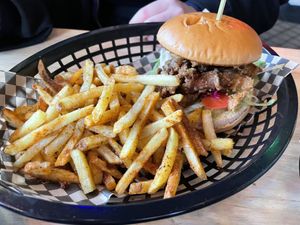 Burger   at Lucky Pig - Paradise Palms in Edinburgh