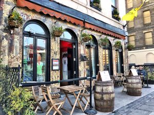 Entrance  at Lucky Pig - Paradise Palms in Edinburgh