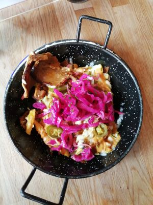 Philly Steak Cheese Fries  at Lucky Pig - Paradise Palms in Edinburgh