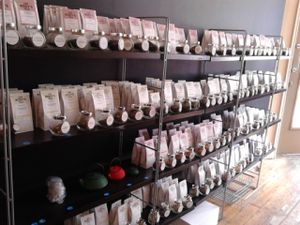 So many teas!! at Lee Rosy's Tea in Nottingham