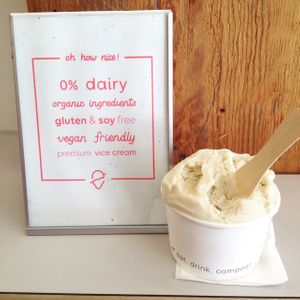 Yummy Coconilla and their Chocolate flavors! at Nice Vice in Vancouver