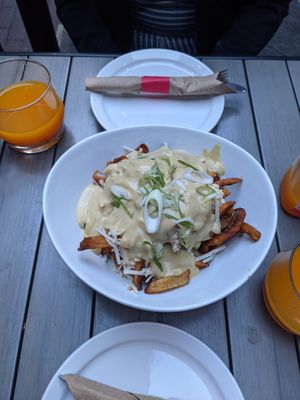 Poutine at MeeT in Gastown in Vancouver
